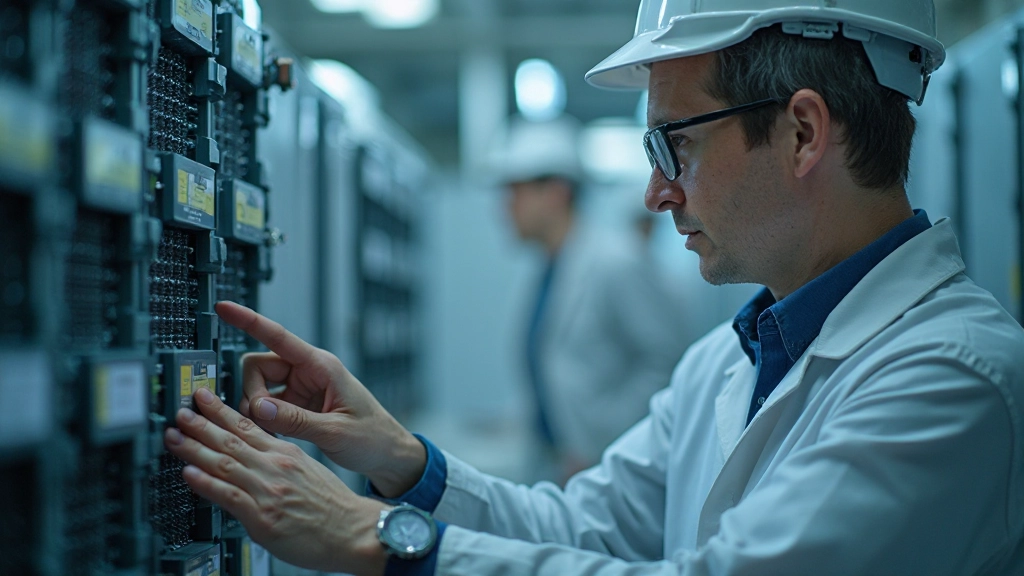 Современный батарейный модуль для хранения энергии в энергетическом центре